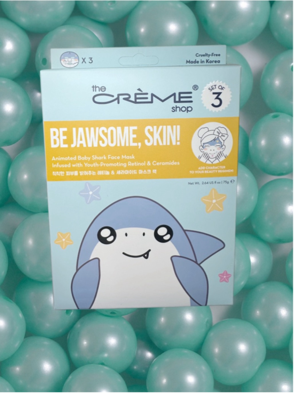 Crème shop Shark mask